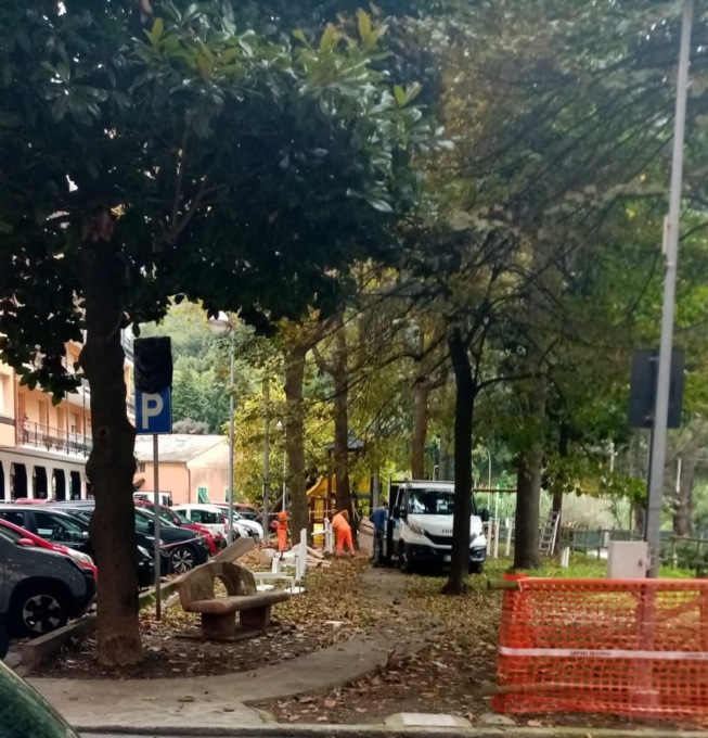 Recco, una nuova palestra a cielo aperto in Piazzale Europa