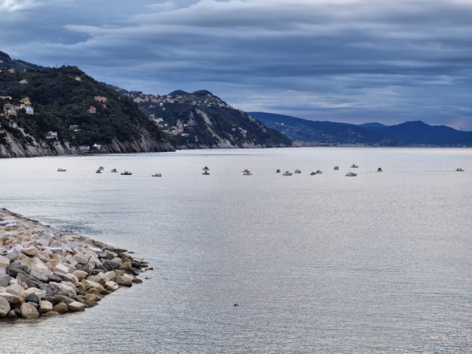 Campionato italiano di traina costiera  a Rapallo, comanda il Tuna Club di Imperia