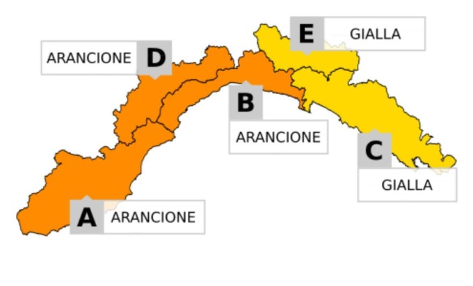 Continua l’allerta meteo sulla Liguria, la perturbazione si sposta lentamente sul centro-ponente