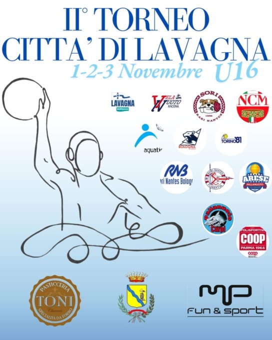 Pallanuoto, torna il trofeo Città di Lavagna U16