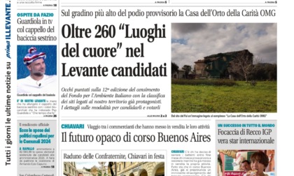 Il Nuovo Levante da oggi in edicola