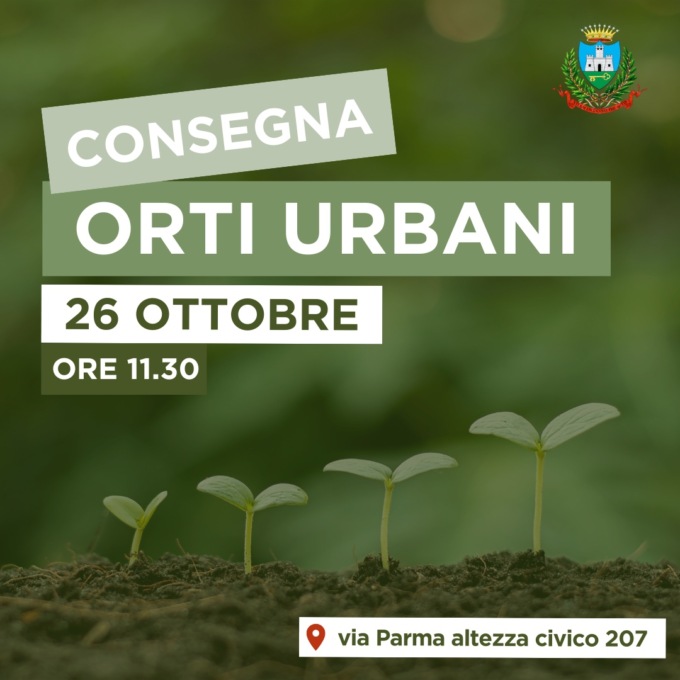 Orti urbani a Caperana, sabato 26 ottobre la consegna ai cittadini