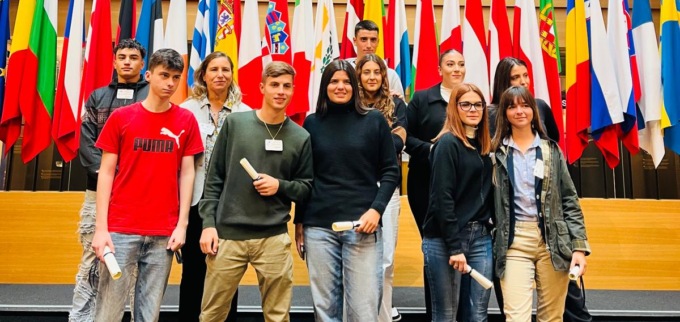 Gli studenti liguri al Parlamento europeo