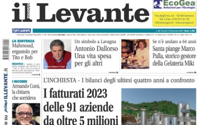 Il Nuovo Levante da oggi in edicola