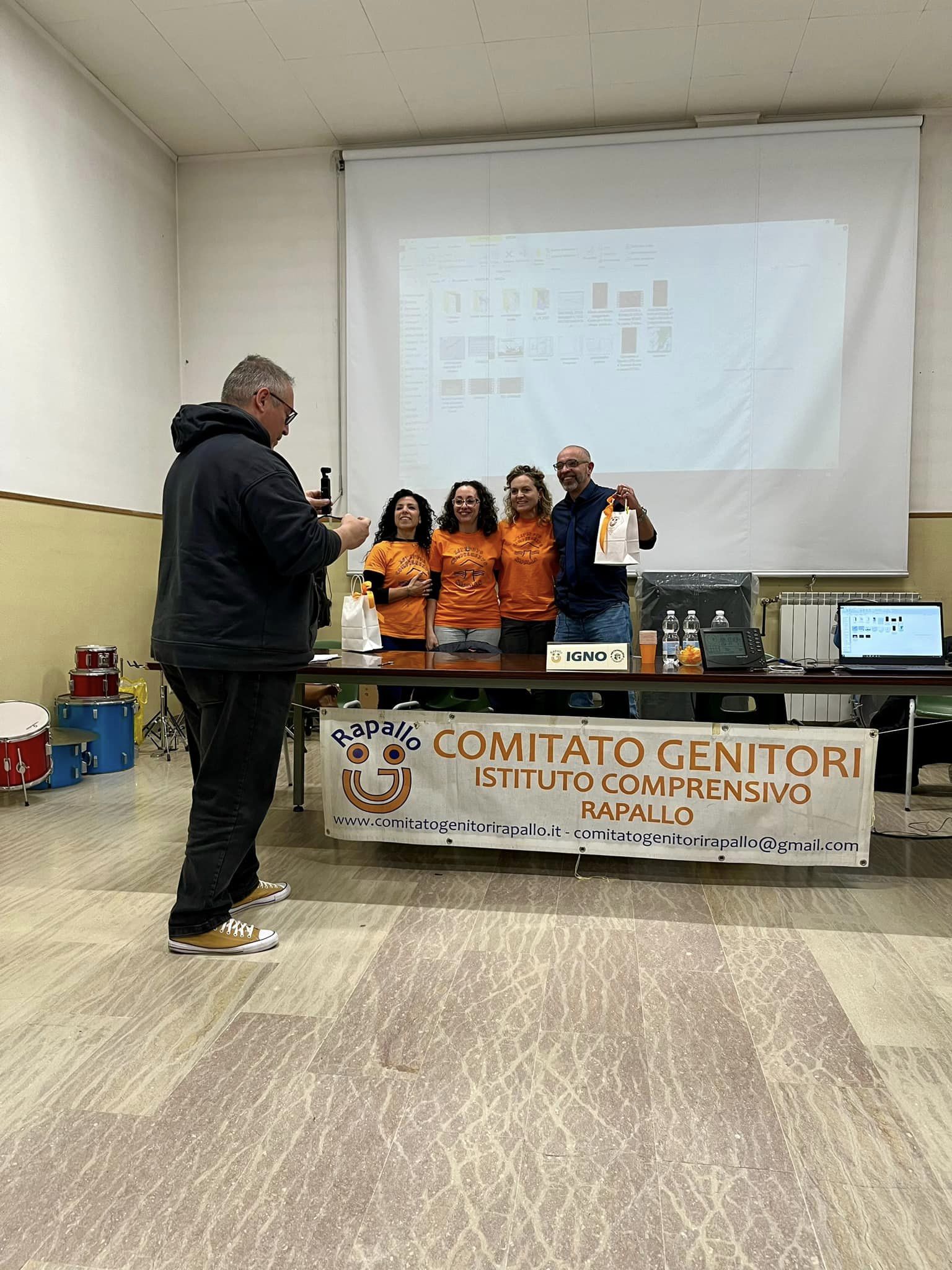 Con il Comitato Genitori Rapallo