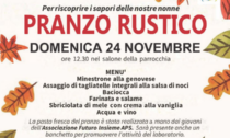 Pranzo rustico a Chiavari: un viaggio nei sapori della tradizione per una buona causa