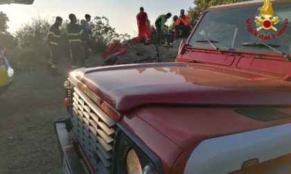 Sestri, ciclista soccorso a Punta Baffe