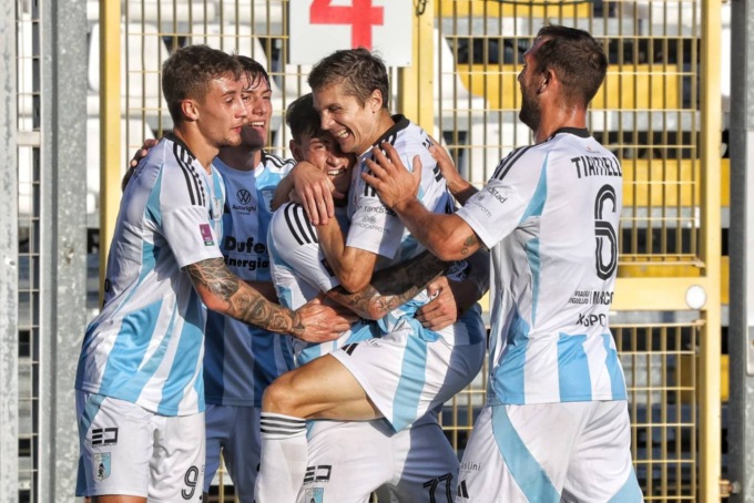 La Virtus Entella batte il Gubbio per 2 a 1