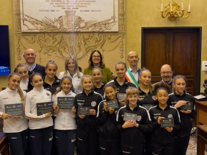 Premiate a Palazzo Bianco le atlete dell’Aerobica Entella
