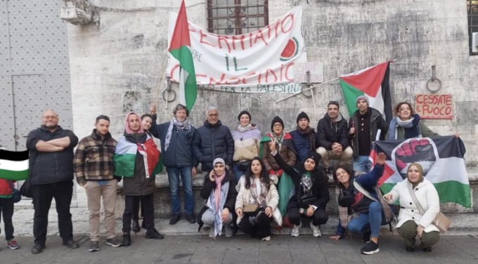 A Chiavari la marcia per la Palestina e i popoli oppressi dal sionismo