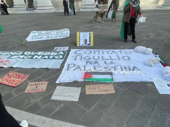 marcia palestina Chiavari