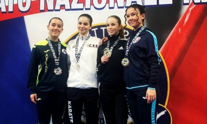 Bottino di tre medaglie per la Pro Recco Karate al Campionato Nazionale CSEN a Fidenza