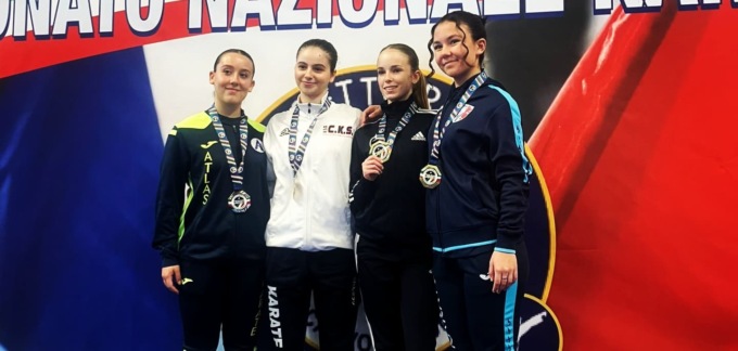 Bottino di tre medaglie per la Pro Recco Karate al Campionato Nazionale CSEN a Fidenza