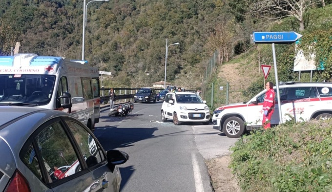 Carasco, Via prioria loc. Graveglia Sant’ Eufemiano chiusa per incidente