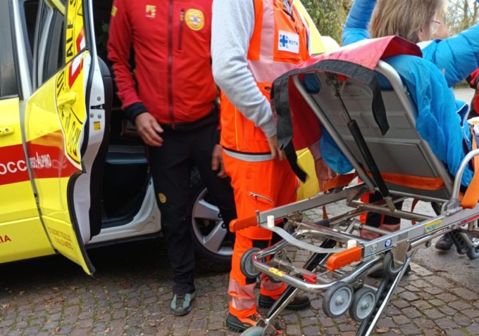 Soccorsa 63enne infortunata nel Parco di Portofino