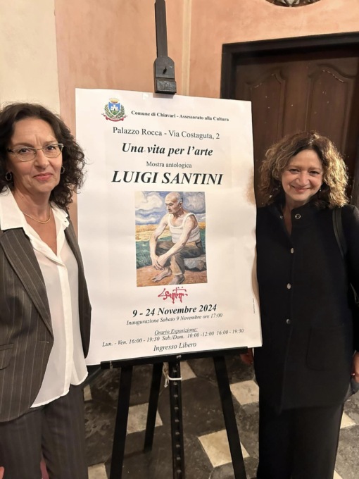 Inaugurata a Palazzo Rocca  la mostra dedicata a Luigi Santini