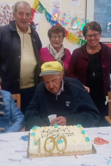 Sestri Levante ha un nuovo centenario, Roberto Levaggi