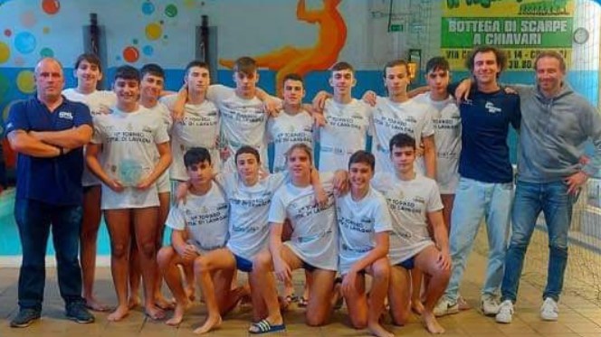 Pallanuoto: grande successo al II° torneo città di Lavagna under 16