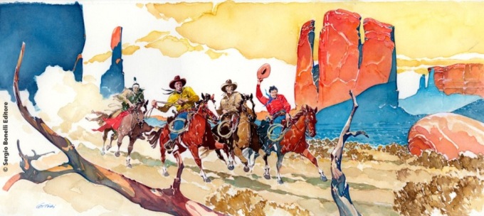 Il mito di Tex Willer protagonista a Recco