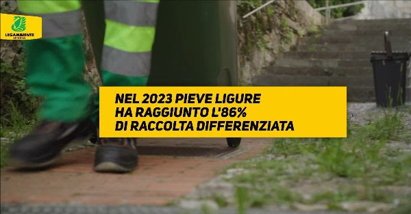 Pieve Ligure il Comune più “riciclone” della Città Metropolitana di Genova