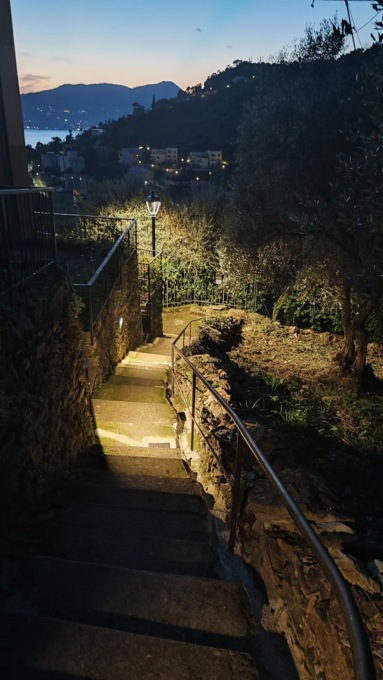 Zoagli, nuovo impianto di illuminazione pubblica in via Cave