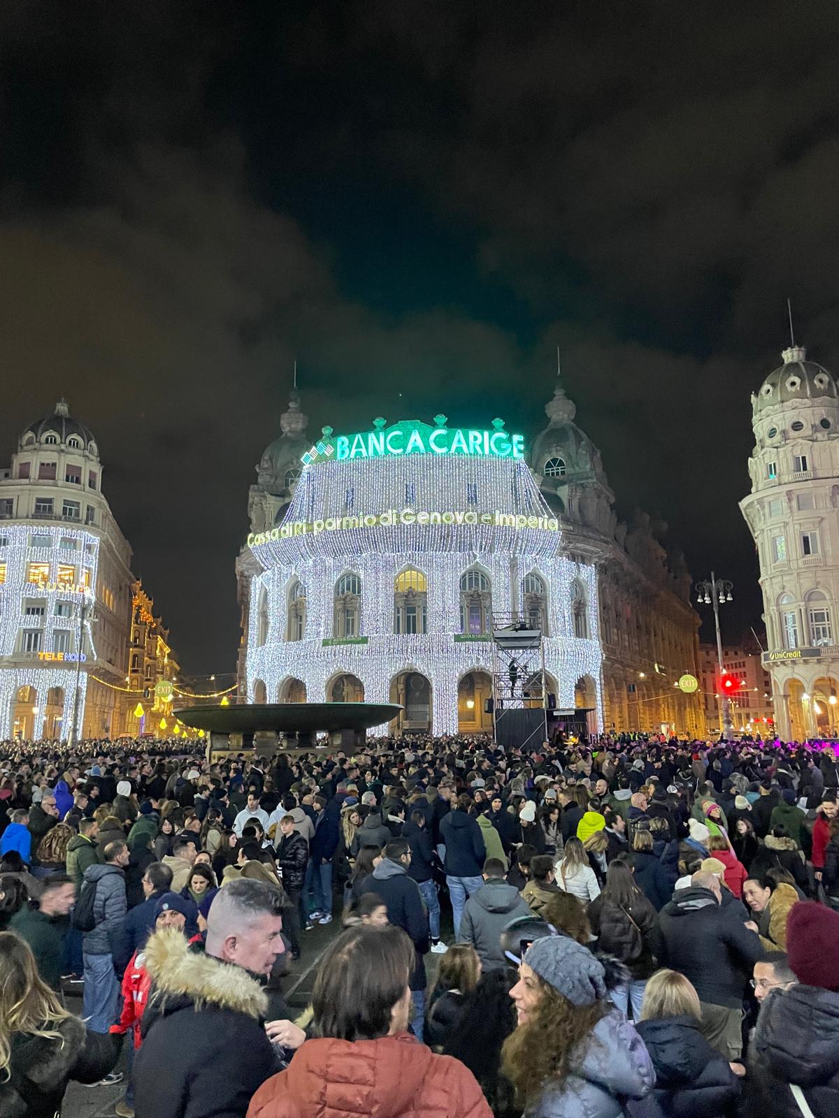 Prima serata Tricapodanno Genova 2