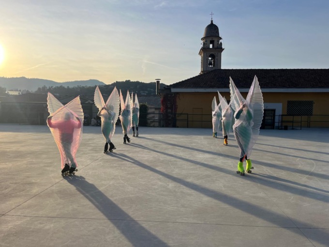 Natale sui pattini a rotelle con la Roller Skating Rapallo