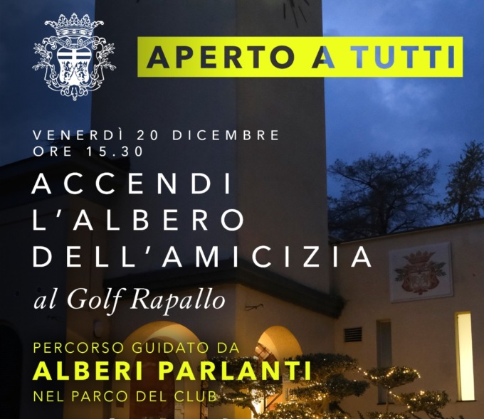 Un percorso tra gli alberi parlanti al Parco Incantato del Golf Rapallo
