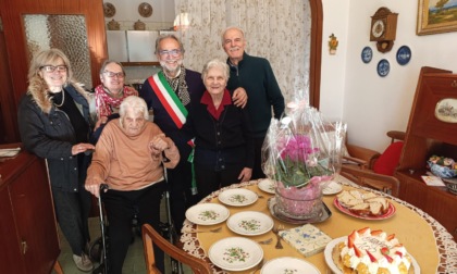 Cogorno, Sabina Correani festeggia 100 anni