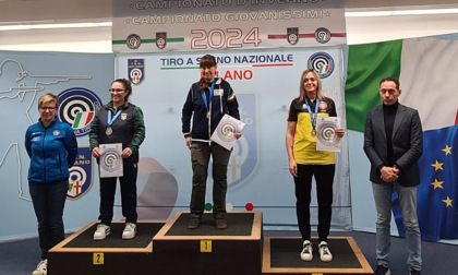 Tiro a segno, Marvina Capozzi argento al Campionato d'Inverno Nazionale