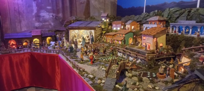 Presepe della Basilica di Santa Maria di Nazareth, da domenica sarà visitabile