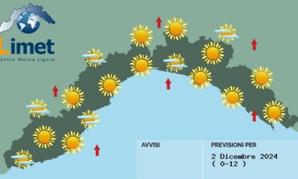 Meteo: settimana stabile e soleggiata