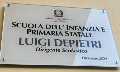 Castiglione Chiavarese, la scuola del paese intitolata a Luigi Depietri