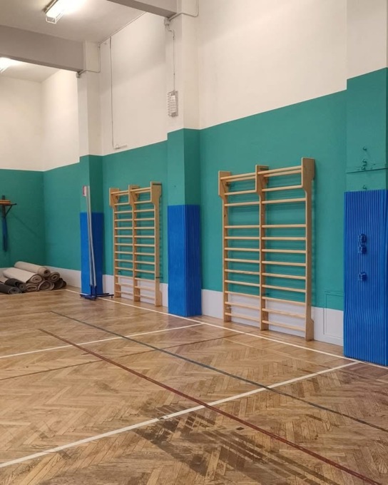 Camogli, completato il primo lotto di lavori nella palestra comunale