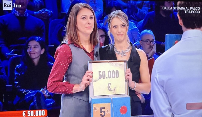 Affari Tuoi, la lavagnese Giorgia Chiesa vince 50mila euro