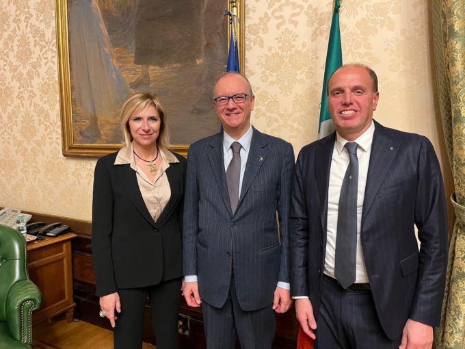 Città Metropolitana, ieri l’incontro tra il sindaco Segalerba e il Ministro Valditara