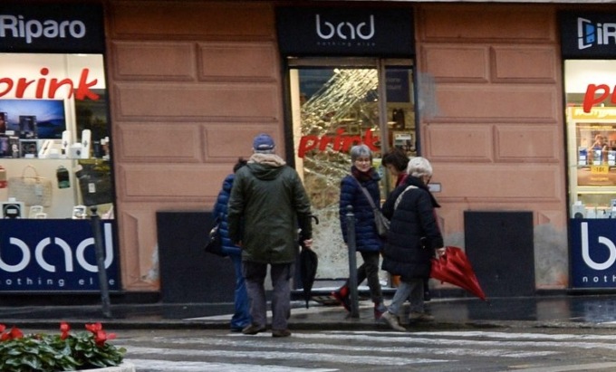 Rapallo, spaccate vetrine di quattro esercizi commerciali