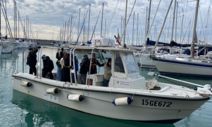 Gli studenti dell'Università di Genova in visita all'impianto di acquacoltura di Aqua De Mâ