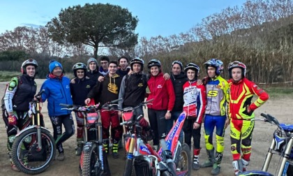 I piloti del Trial team Aveto volano in Spagna