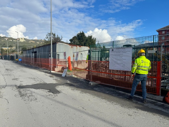 Chiavari, iniziati i lavori per il nuovo parcheggio pubblico in viale Pio X
