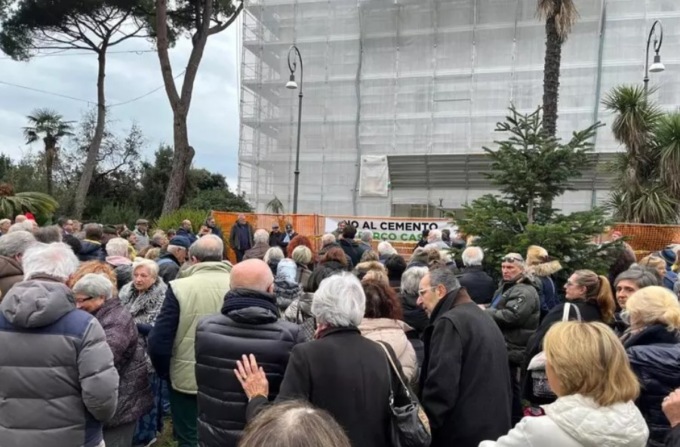 Rapallo, successo per la manifestazione contro il cemento al parco Casale