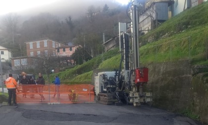 Bocco di Leivi, chiusa la SP32 in località Camposasco