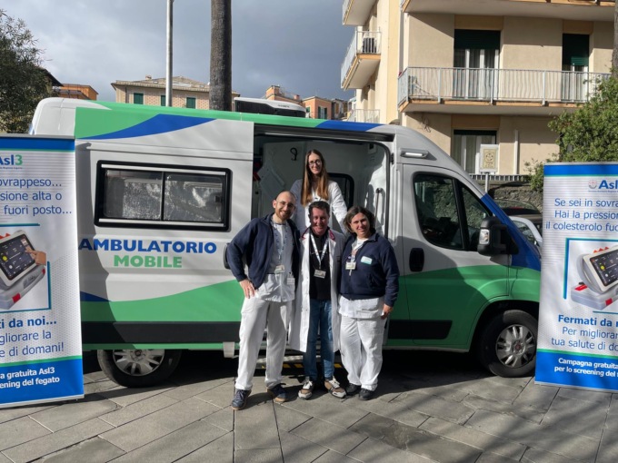 Recco, in arrivo l’ambulatorio mobile per la salute del fegato