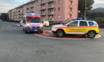 Scontro tra moto e macchina, incidente in via Primi a Sestri