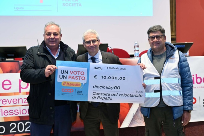Bando “Un voto, un pasto”: nel Tigullio-Golfo Paradiso vince la Consulta del volontariato di Rapallo