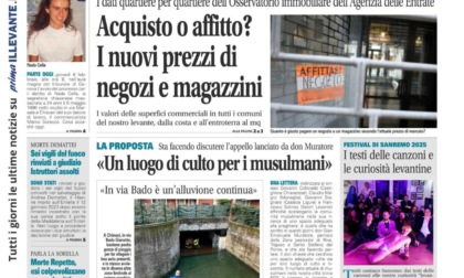 Il Nuovo Levante da oggi in edicola