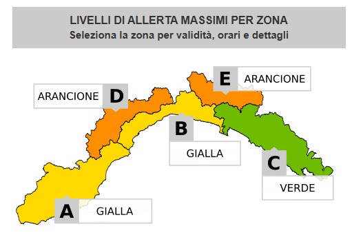 Allerta meteo neve in Val d’Aveto