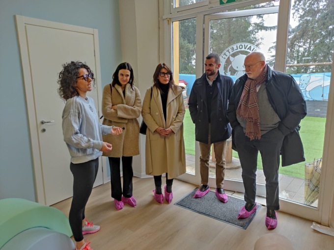 L’assessore regionale Ferro visita “i diavoletti”