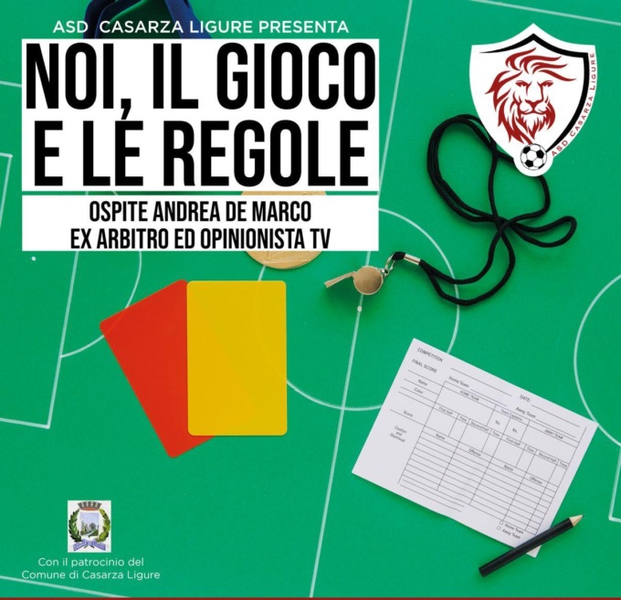 “Noi, il gioco e le regole”, l’evento organizzato dalla ASD Casarza Ligure