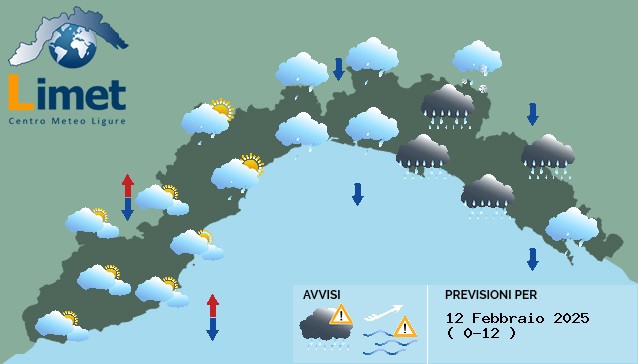 Meteo: aumento dell’instabilità soprattutto nel Levante